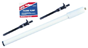 BICYCLE PUMP - WITH FRAME CLIPS