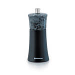 SALT MILL - 15CM/6" - MATT BLACK - GRANITE TOP - SWISSMAR