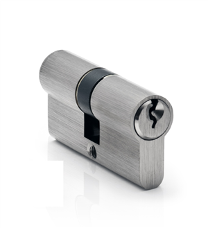 CYLINDER LOCK - SEC - DOUBLE - CHROME - 63MM