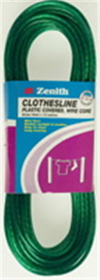 CLOTHESLINE - WIRE - PVC/STEEL - 4mm x 15 metres