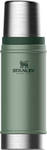 STANLEY CLASSIC - 470ML - INSULATED GREEN FLASK - GENUINE STANLEY