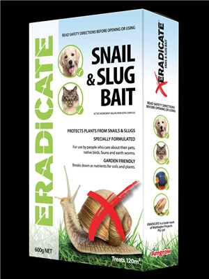 SNAIL & SLUG BAIT - ERADICATE - 600G - ANIMAL SAFE