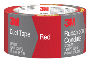 CLOTH/DUCT TAPE - RED - 48mm x 18.2m