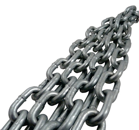 CHAIN - WELDED GALVANISED EXTRA HEAVY DUTY CHAIN - 8mm