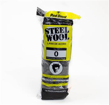 STEEL WOOL -  FINE GRADE 0 - 200g - RED DEVIL