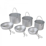 COOK SET - 6 PIECE ALUMINIUM