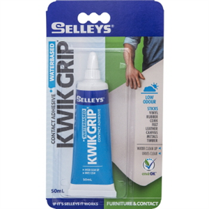 KWIK GRIP - 50ml ACRYLIC ADHESIVE - SELLEYS