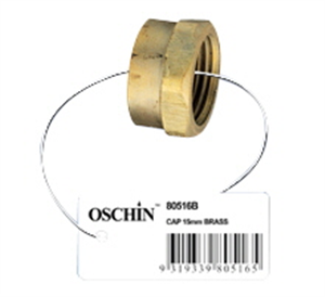 CAP BRASS 1/2"