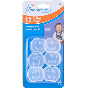 CHILD SAFETY OUTLET PLUGS- 12 PACK