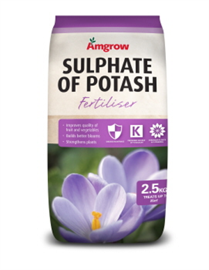 SULPHATE OF POTASH - SOIL CONDITIONER - 2.5kg - AMGROW