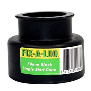 FLUSH CONE 50mm BLACK