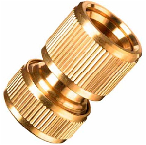 CONNECTOR HOSE BRASS CLICK 12mm POPE