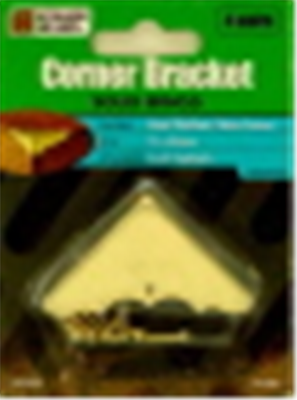 CORNER BRACKET  - CHEST PB  44 x 15mm  - 4 PACK