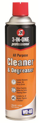 CLEANER & DEGREASER - ALL PURPOSE - 400g - 3-IN-ONE