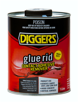 GLUE RID - 1 Litre - DIGGERS