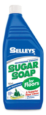 SUGAR SOAP  - FLOOR - DISINFECTANT - 750ml - SELLEYS