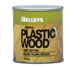 PLASTIC WOOD -  230g -  SELLEYS