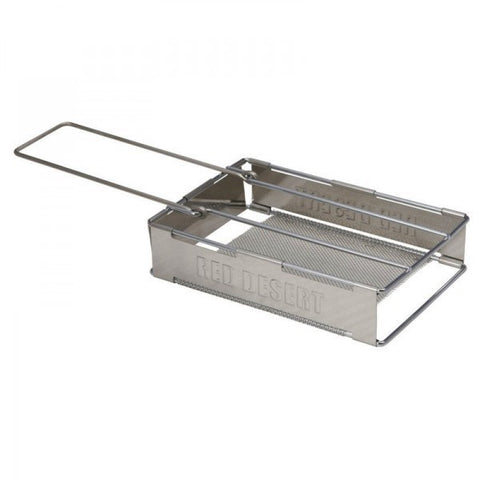 TOASTER - FOLD DOWN - STAINLESS STEEL - CAMPFIRE