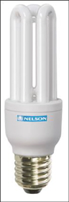 GLOBE -  CFL - BC - WARM WHITE -  8W
