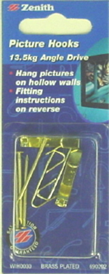 ANGLE DRIVE HOOKS - 13.5kg - 4 PACK