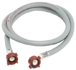 DISH WASHER/WASHING MACHINE HOSES - 2 METRE - PVC - 1 PACK