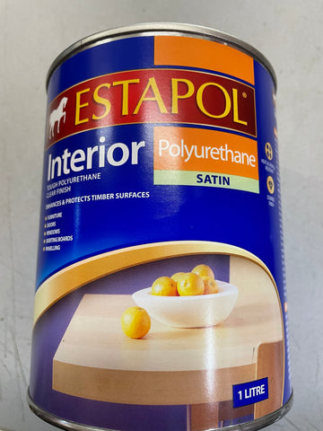 ESTAPOL INTERIOR POLYURETHANE - SATIN - 500mls - WATTYL