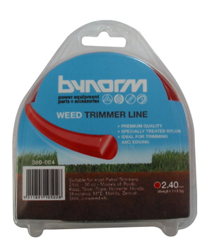 Line Trimmer Red -  2.4mm x250g