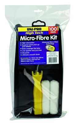 ROLLER KIT - MICROFIBRE - 2 COVERS - UNIPRO