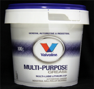 MULTI-PURPOSE GREASE - VALVOLINE - 500g TUB