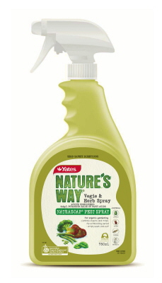 INSECTICIDE - ORGANIC - NATURES WAY NATRASOAP VEG & HERB PEST SPRAY -  750ml