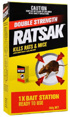 RATSAK - DOUBLE STRENGTH - BAIT STATION