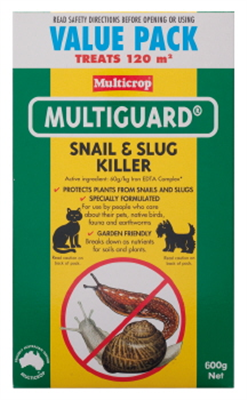 SNAIL & SLUG KILLER 600g MULTIGUARD