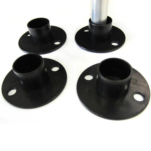 TENT POLE GROUND PLATE - PLASTIC - SUPEX