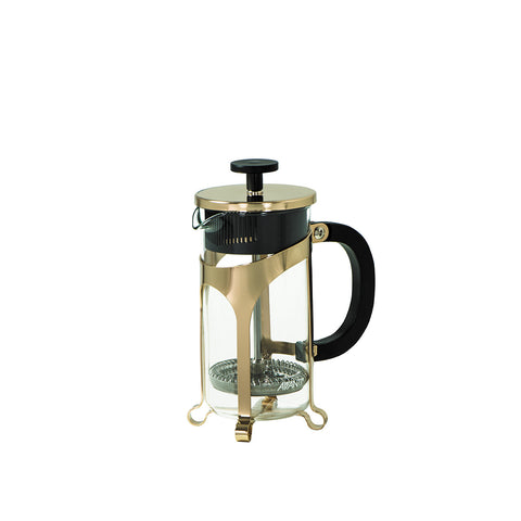 PLUNGER - GLASS CAFE PRESS COFFEE PLUNGER - 3 CUP - GOLD - AVANTI