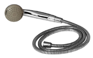 HANDSHOWER SET CHROME RAINDROP