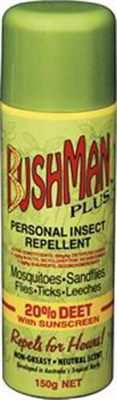 INSECT REPELLENT - BUSHMAN PLUS  - 150g - AEROSOL