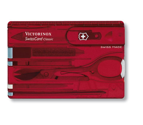 SWISS CARD -  RUBY - VICTORINOX