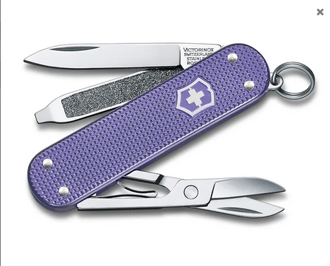ELECTRIC LAVENDER - ALOX CLASSIC SD - VICTORINOX  - SWISS ARMY KNIFE