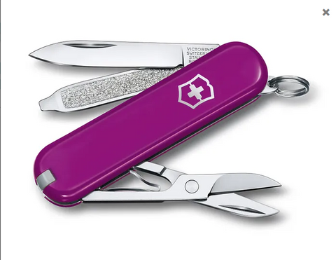 TASTY GRAPE -  CLASSIC SD COLOURS - VICTORINOX  - SWISS ARMY KNIFE