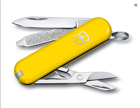 SUNNY SIDE -  CLASSIC SD COLOURS - VICTORINOX  - SWISS ARMY KNIFE