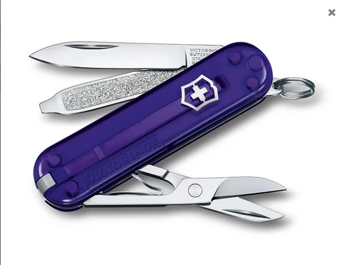 PERSIAN INDIGO -  CLASSIC SD COLOURS - VICTORINOX  - SWISS ARMY KNIFE