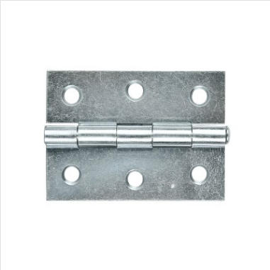 BUTT HINGE -85x60x1.6mm - ZP - LOOSE PIN - 2 PACK