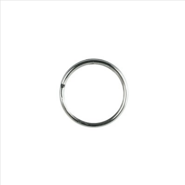 KEY RING - SPLIT - ROUND - 38mm - Nickle Plated