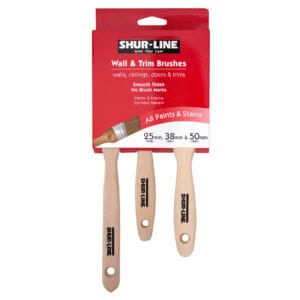 PAINT BRUSH SET - 3 PIECE 25mm, 38mm & 50mm