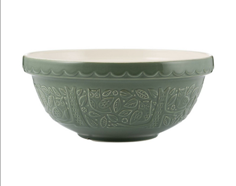 MIXING BOWL 26CM - FOREST GREEN - MASON CASH