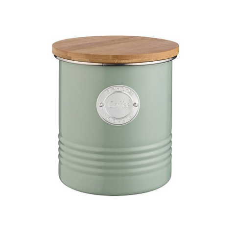 CANISTER - COFFEE -  1 LITRE - SAGE - TYPHOON LIVING