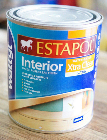 ESTAPOL INTERIOR WATER-BASED - XTRA CLEAR - SATIN - 500mls - WATTYL