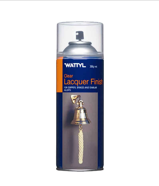 WATTYL CLEAR LACQUER FINISH (Incralac) - SPRAY CAN - 300gms - WATTYL