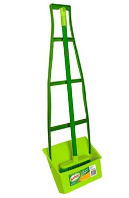 DUSTPAN SET - LONG HANDLED - SABCO