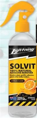 SOLVIT CITRUS CLEAN -  250ML - 100% NATURAL